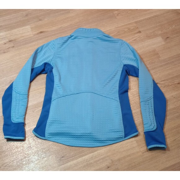 VINTAGE Nike Sphere Thermal Jacket Womens Medium Track Full Zip Waffle Running - Picture 10 of 16